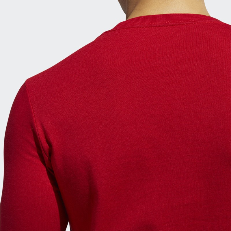 adidas Men's Amplifier Creweck Long Sleeve Tee EK0199 gallery