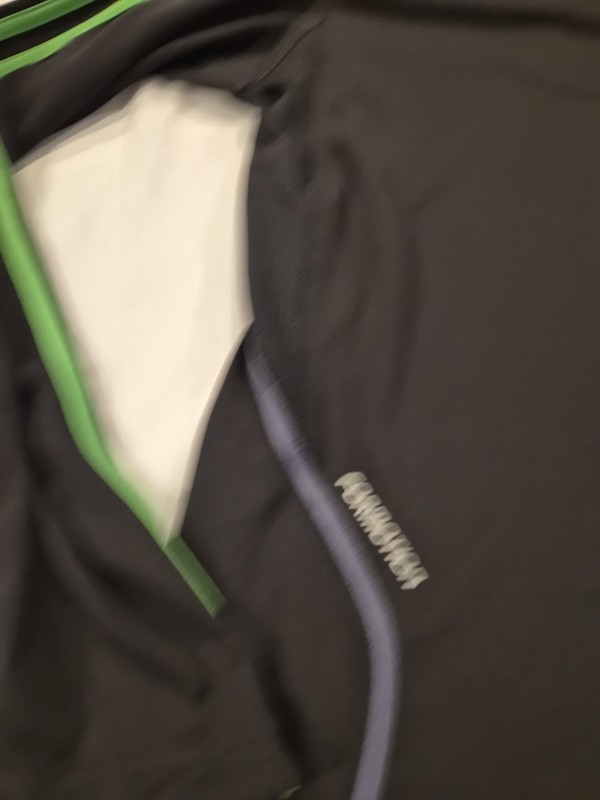 Adidas 1/4 Zip Response Formotion Pullover Men M Black And Green Climacool B787 gallery
