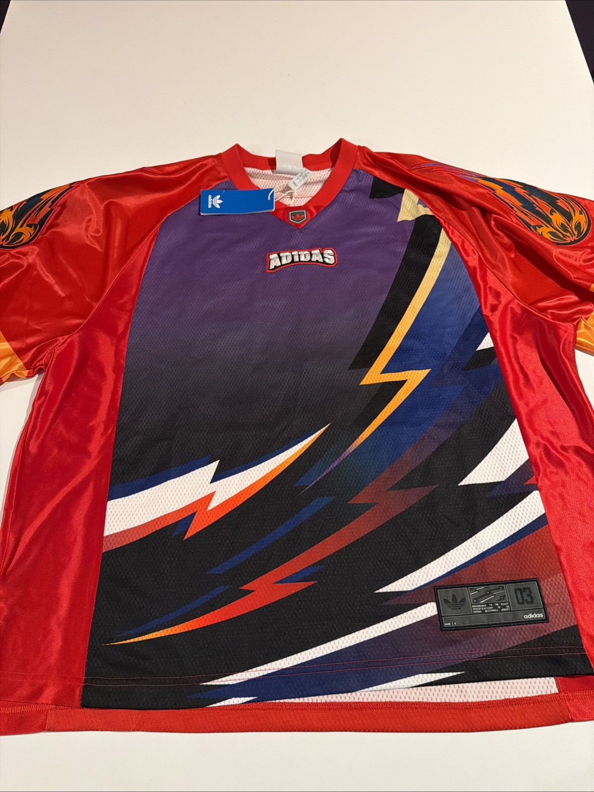 Adidas Originals Adilenium SEASON 3 TEAM JERSEY Sz L KB0307 Men’s NWT gallery