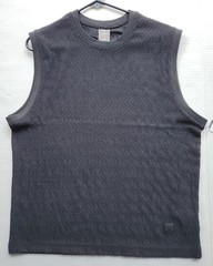 Saints Studio Men’s Apparel Black See-Thru Tank Top – Size: Medium