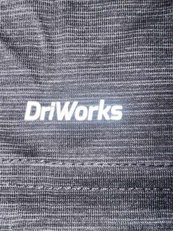 Athletic Works DriWorks Mens 3XL Black Heather Performance Shirt NWT gallery