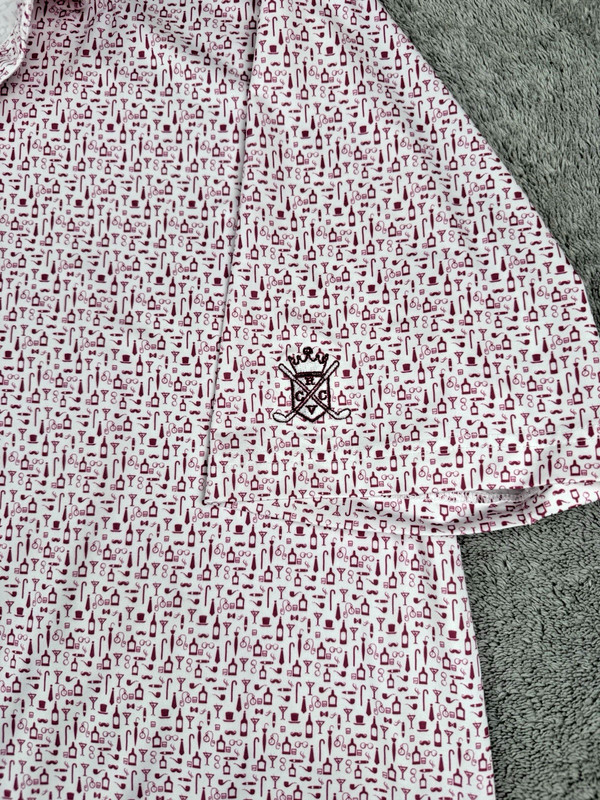 Donald Ross Mens Polo Large Performance Stretch Golf Shirt Athletic gallery