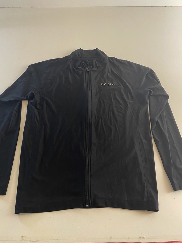 Tesla Light Weight Zippered Track Sweater XL Extra Large Slim gallery