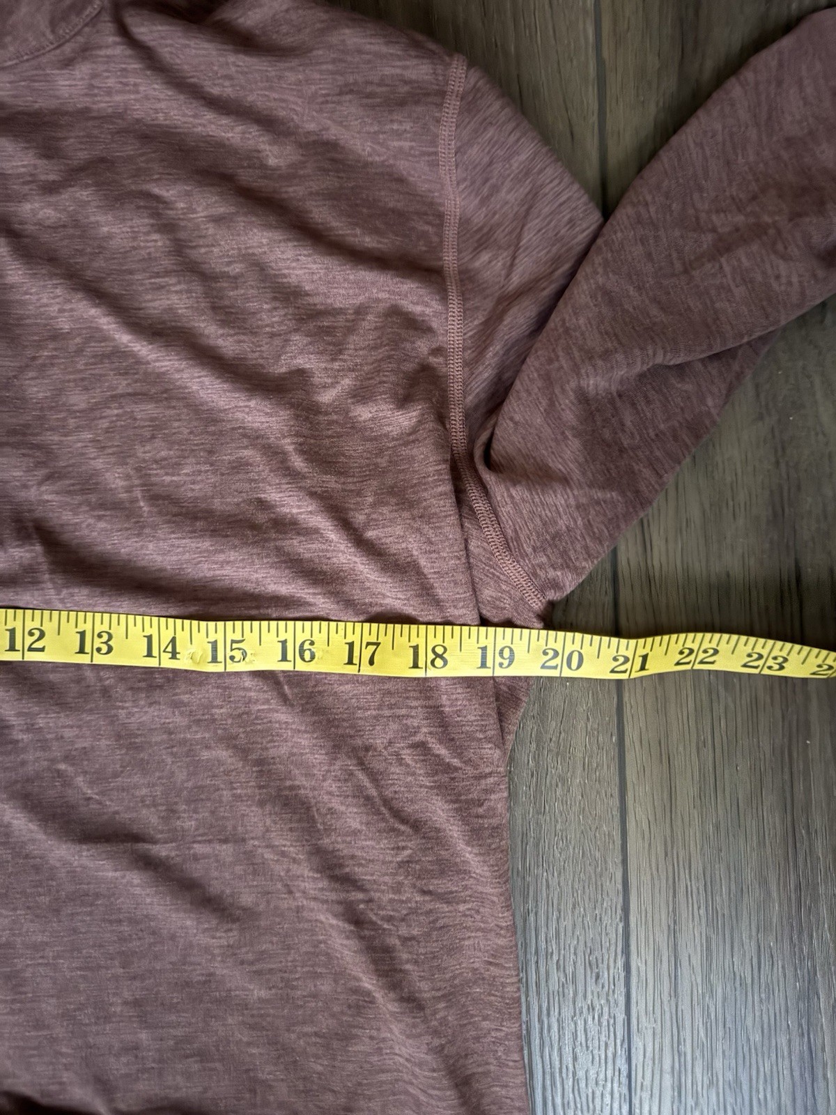 Vuori Ease Performance Half Zip 2.0 Long Sleeve Brown Heather Large gallery