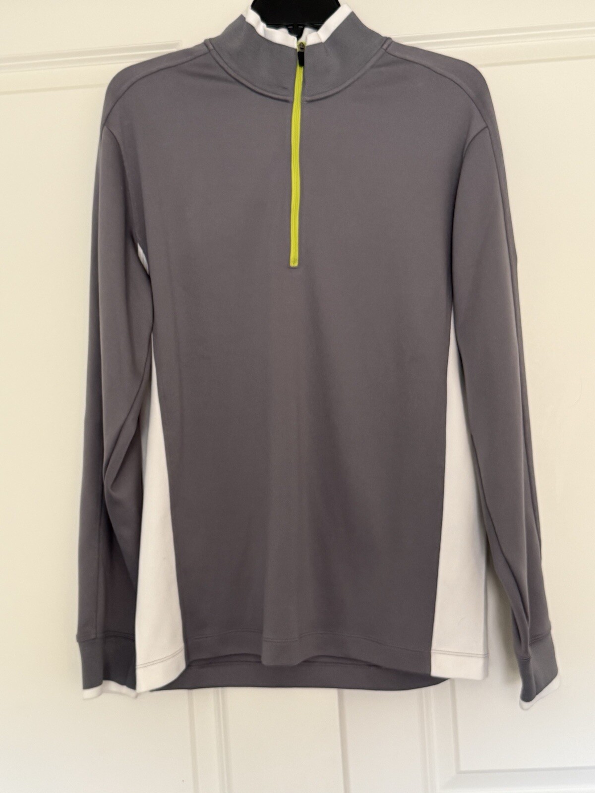 Nike Golf Tour Performance DriFit Medium 1/4 Zip Gray Pullover NEW gallery