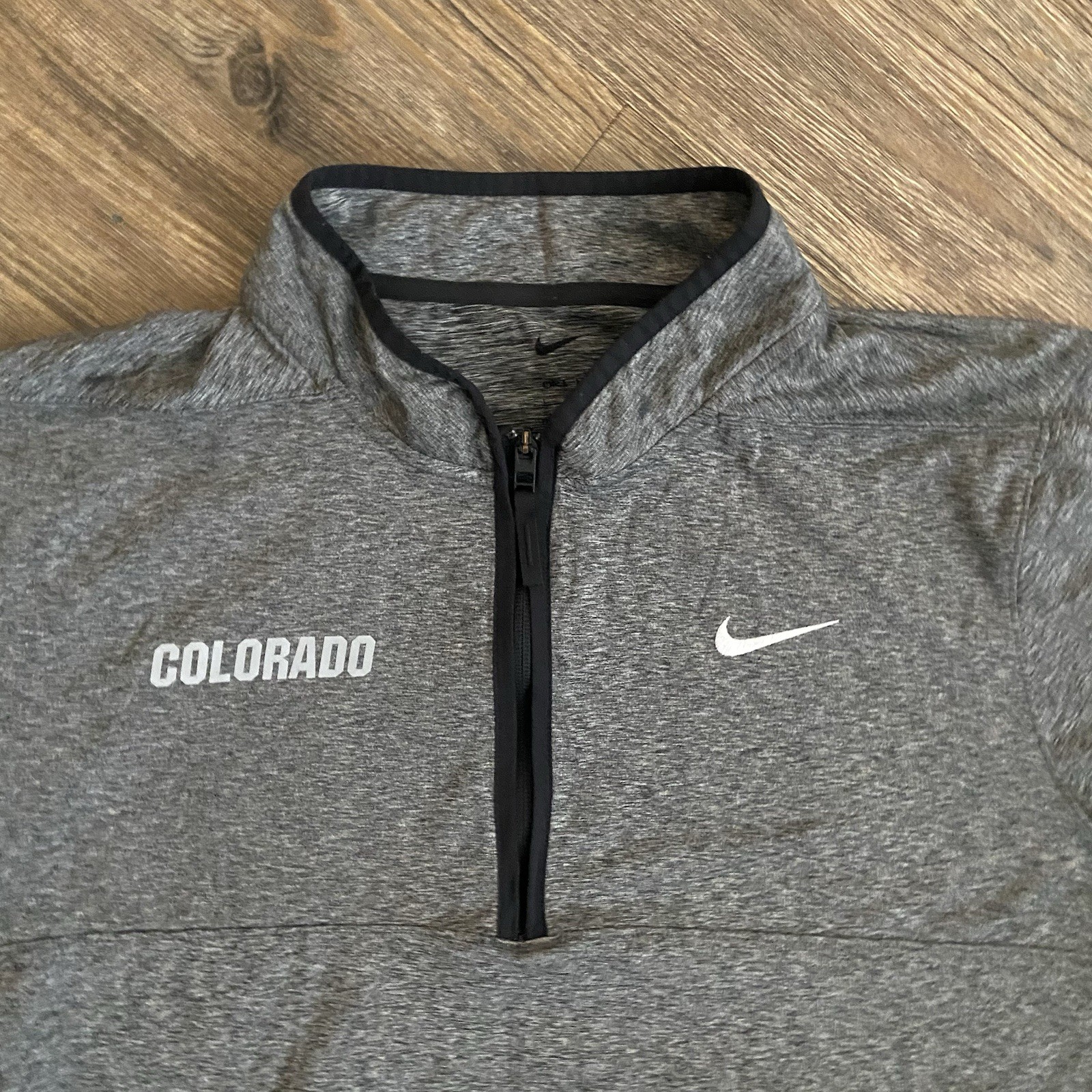 Nike Victory Half Zip Pullover Dri-Fit Colorado CU DH1261-010 Gray Mens L gallery