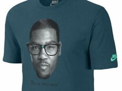 SZ SMALL 🔥 Nike KD Kevin Image T-Shirt Nike This Is Not A Nerd Tee 618940-483