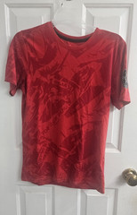 Nike Dri-FIT The Nike Tee Men’s Athletic Fit Red Graphic T-Shirt Size S