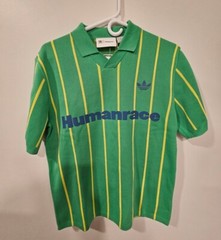 Adidas X Pharrell Williams Humanrace Semi Scream Green Knit Jersey Sz S HU1106