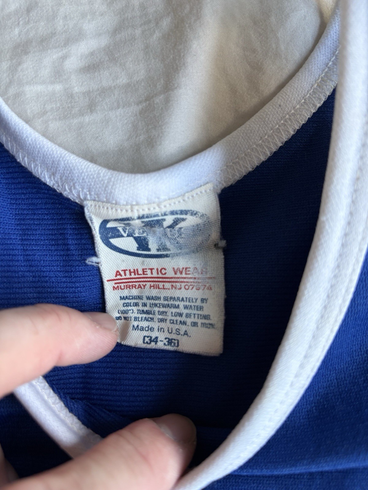Adult Small- Vintage 80’s Holy Angels Track Tank Top USA gallery