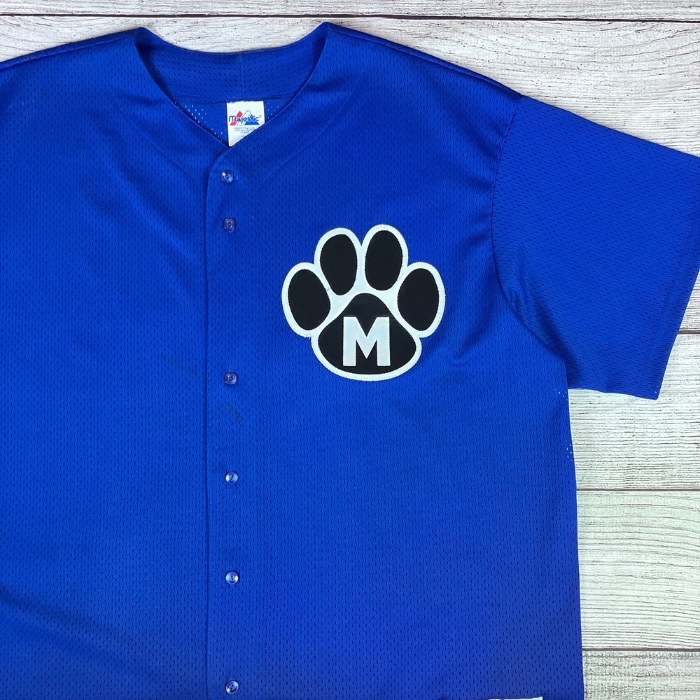 Vintage 1990s Memphis Tigers NCAA College Baseball Jersey size Men's XXL