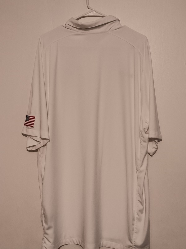 Nike Dri-Fit Team USA Olympics Basketball Coach’s Polo White Size 3XL gallery