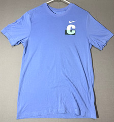 Nike Dri-FIT Blue Periwinkle Chicago Marathon 2023 Crew Neck T-Shirt Medium M
