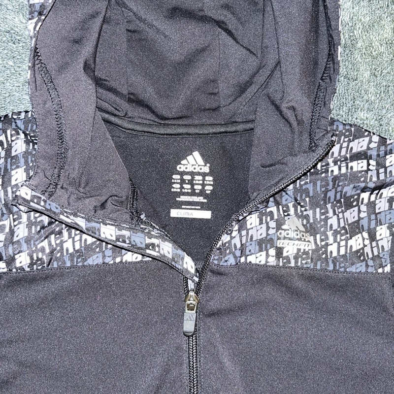 Adidas Tech Fit Climalite Half Zip Sweater Small Black gallery