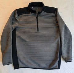 Under Armour Storm Daytona Golf Pullover Medium 1/4 Zip Water Repellent Ribbed