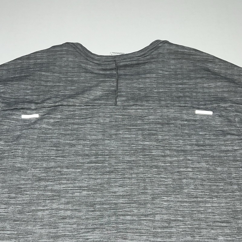 Nike Running Shirt Mens Large Gray Long Sleeve Therma Sphere Mitten Cuff Top gallery