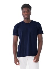 Canvas Pocket Tee Navy