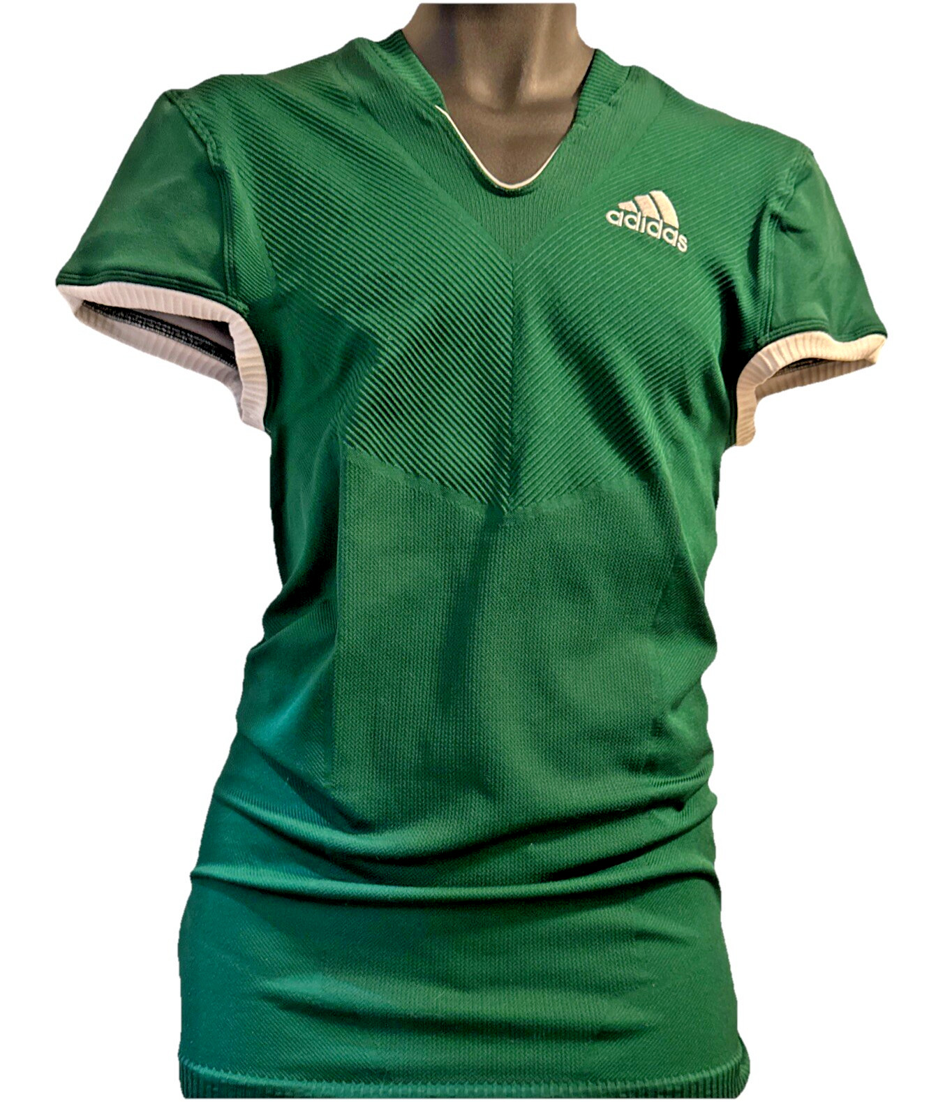 ADIDAS Primeknit A1 Climacool Football Jersey Men’s Size XL Green and White gallery