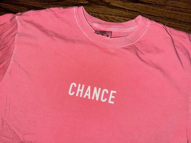 Chance The Rapper “Coloring Book” World Tour T-Shirt 2016 Chance 3 Pink Size M gallery
