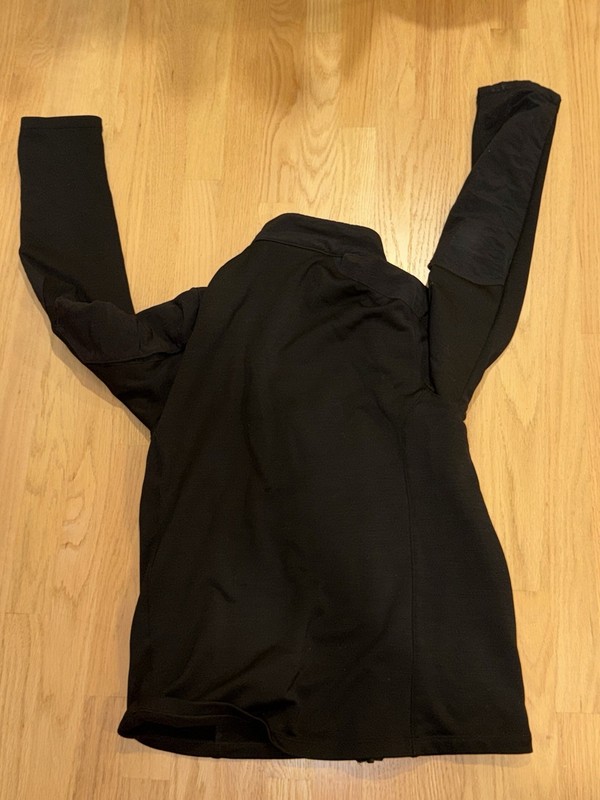 triple aught design long sleeve zip Up size medium men’s M Black Jacket gallery