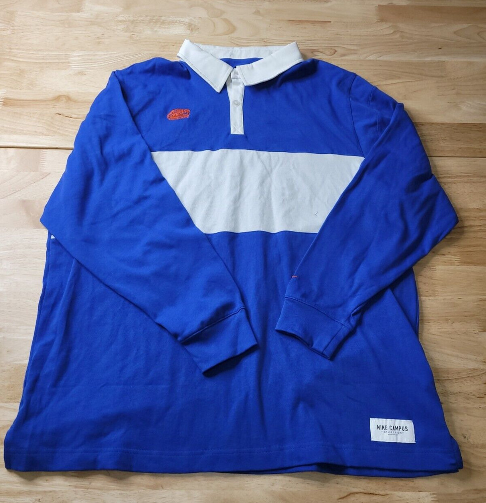 Nike Campus Collection Florida Gators Long sleeve rugby shirt X-Large DO4705-480