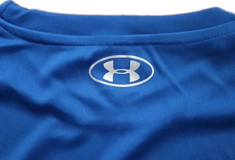 Under Armour Tech Fade Tee Loose Men's T-Shirt Short Sleeve Blue Sz XL NWT. gallery