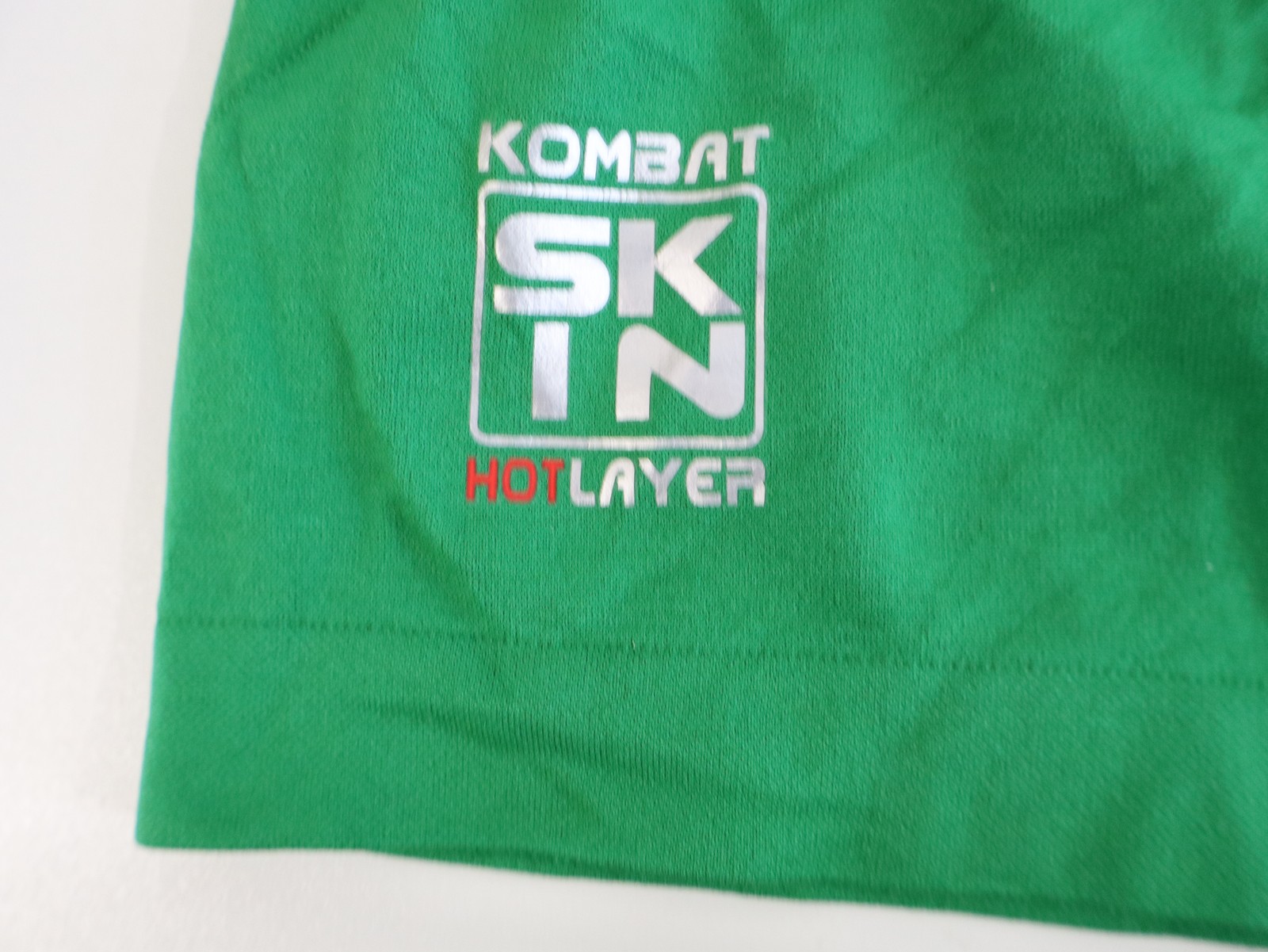 Kappa #24 Green Compression Base Layer Top Size XL/XXL Kombat Hot Layer gallery
