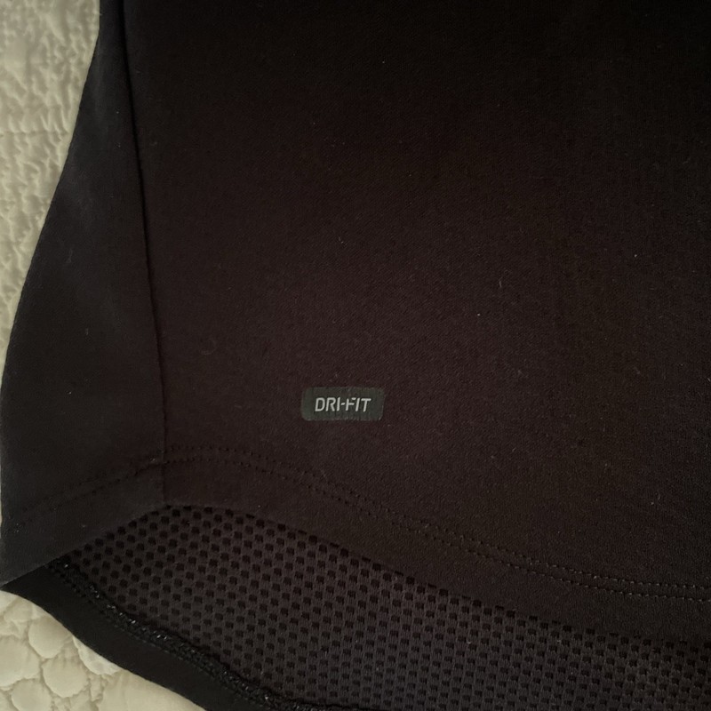 Men’s Nike Dri-Fit Training Half-Zip Long Sleeve Pullover Black Jacket Size L gallery