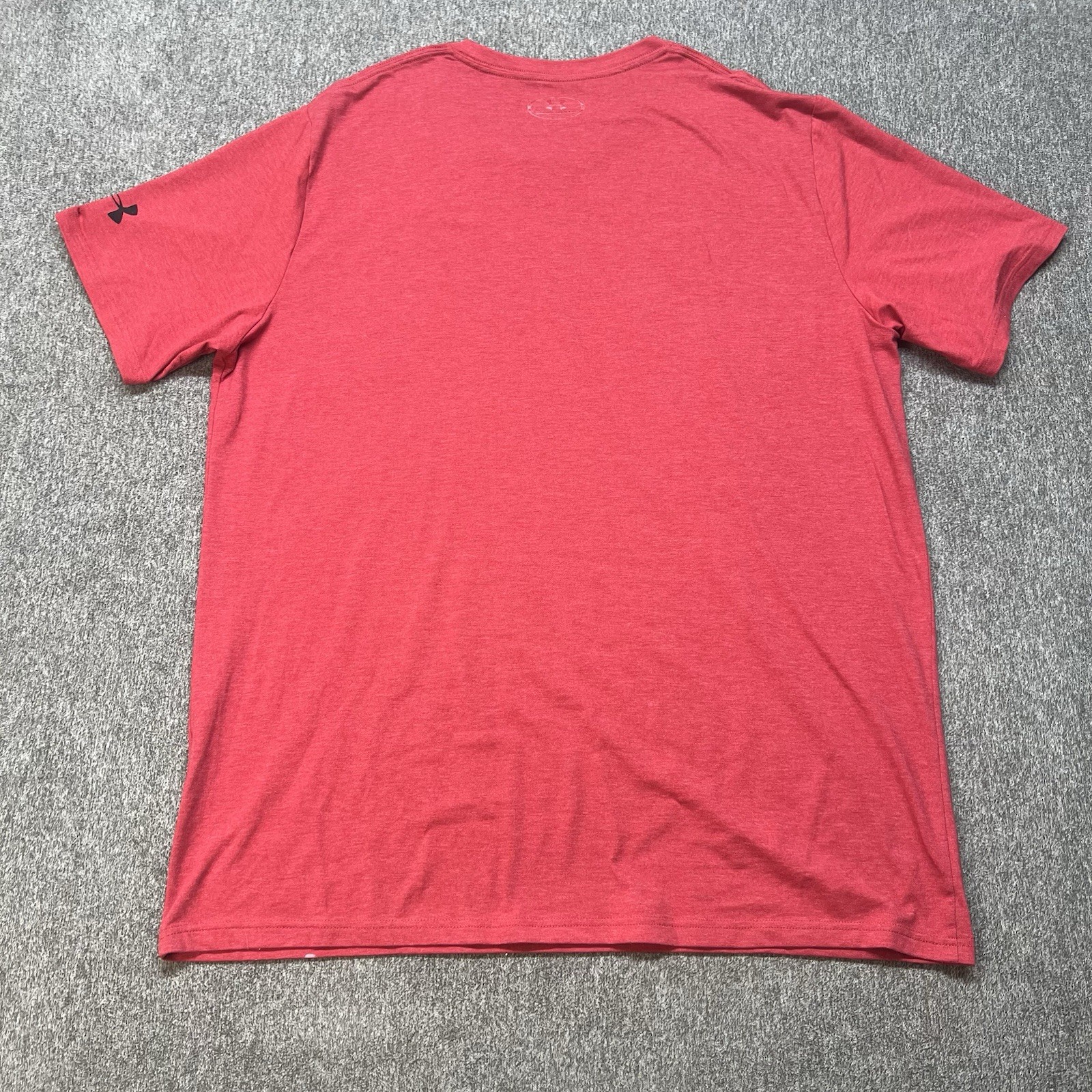 Men's Under Armour Project Rock "Respect" Graphic T-Shirt Red XL gallery