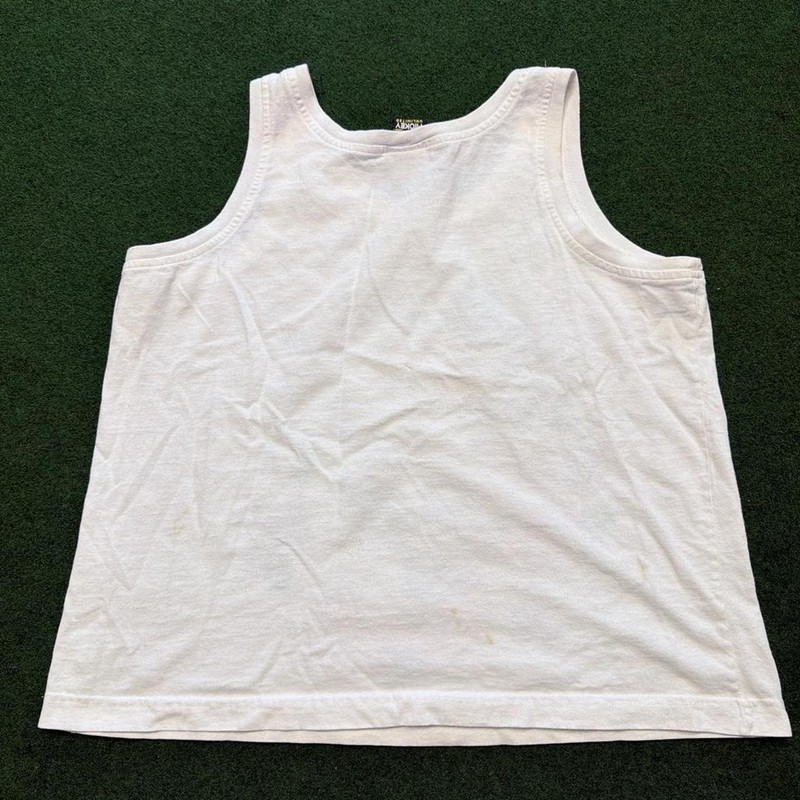 Vintage 1990s Mickey Mouse mickey unlimited aloha Hawaiian summer tank top gallery