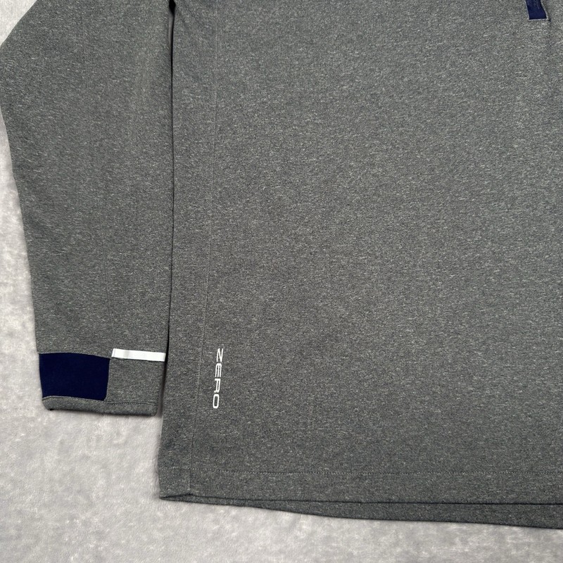 Zero Restriction 1/4 Zip Pullover Men 2XL XXL Z425 Performance Golf Gray L1016 gallery