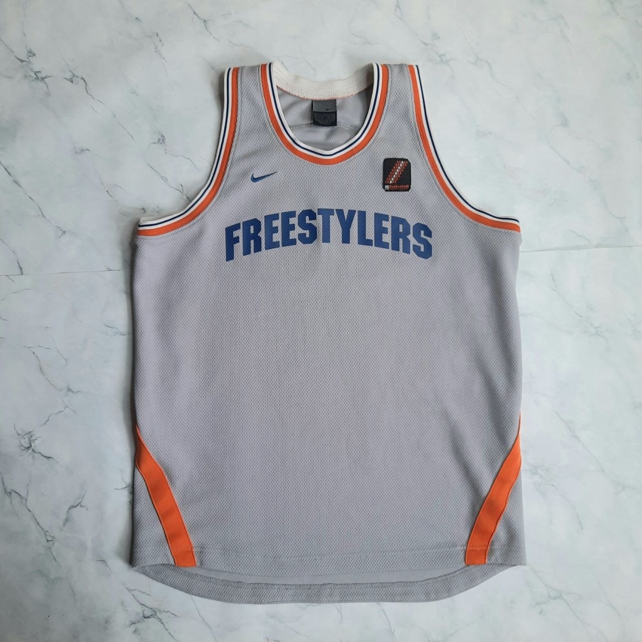 Nike Freestylers Reversible Basketball Jersey #03 Vintage Streetball Mesh Size L gallery