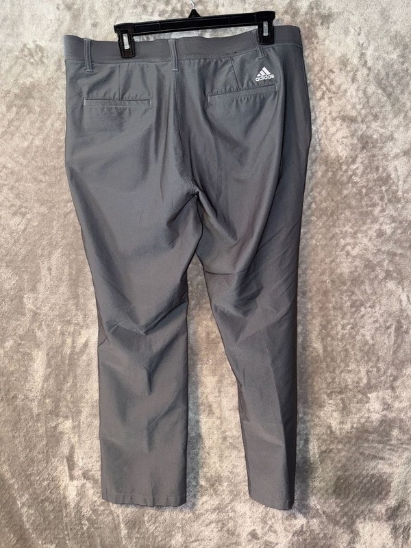 Adidas Men's Golf Performance Pants Gray Size 34x32 gallery