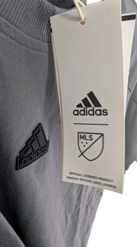 Adidas T Shirt Men's Designed For Game Day MLS D4GMDY Tee Training Gray - M gallery