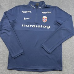 Norway 2017 Nike Track Top 1/4 Zip Mens Medium Player Issue Football Nike Jersey