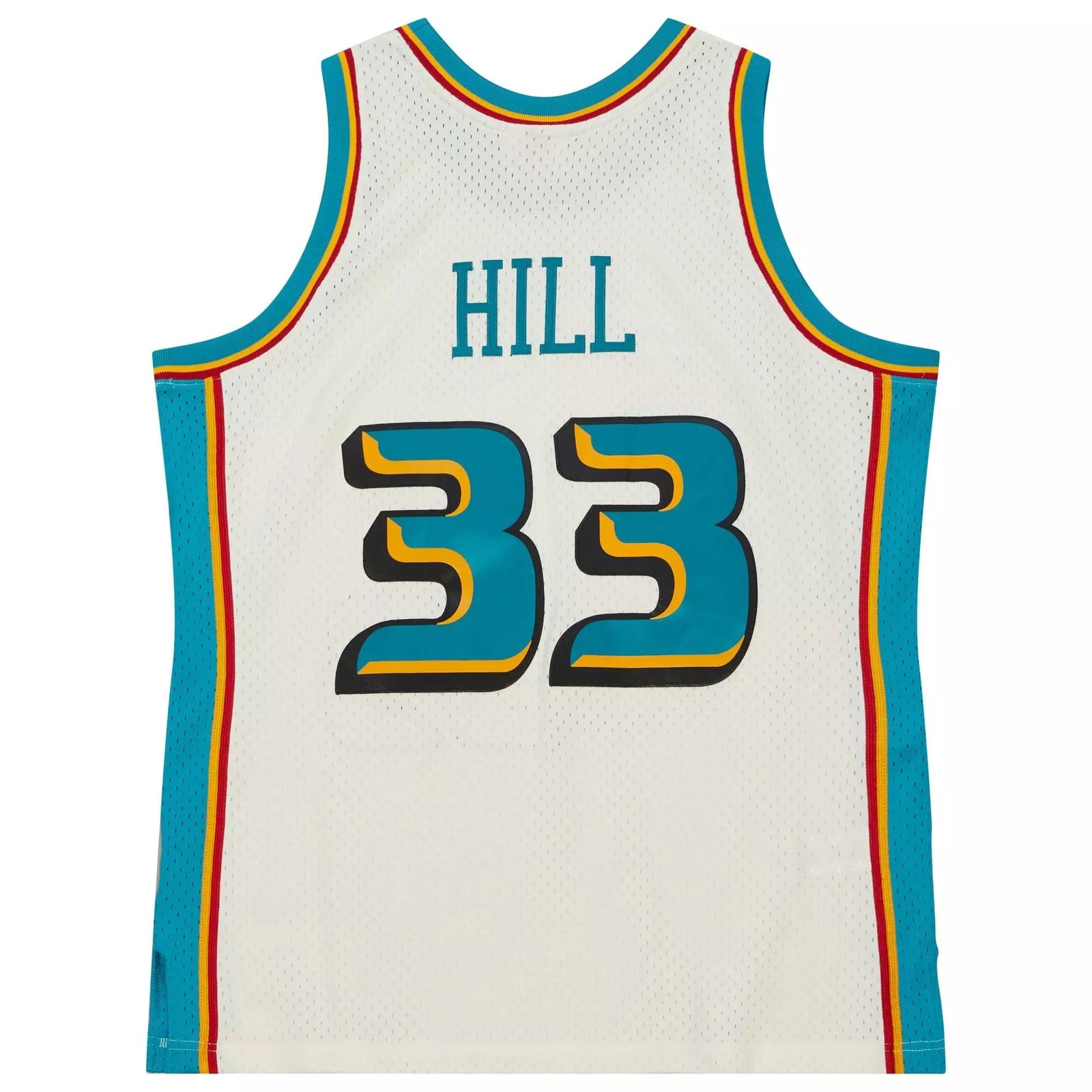 MITCHELL & NESS NBA CREAM TEAM COLOR SWINGMAN JERSEY PISTONS 1998 GRANT HILL gallery