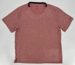 Nike Shirt Mens Large Dri-FIT Running Division Pinnacle Canyon Rust DQ6540-691