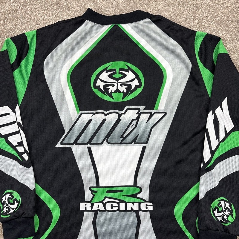 Vintage Y2K MTX Motocross Racing Jersey Large gallery