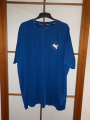 Puma Drycell Active Ess Tee Poly M T-Shirt 847187-05 Mesh Reflective Blue XXL