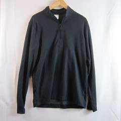 Nike Dri-FIT Victory Men’s Half-Zip Golf Top Medium Black Gray