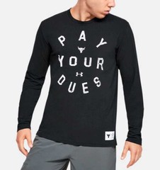 Under Armour Project Rock Pay Your Dues T-Shirt Size Medium Men’s NWT