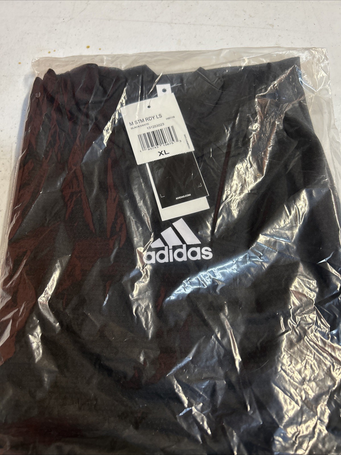 Adidas Stadium Heat RDY Longsleeve Hoodie HS5119 Men’s Size XL Black/White NWT gallery
