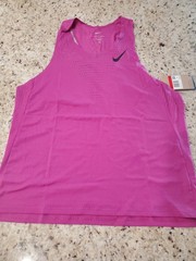 Nike Men’s L Dri-Fit ADV Aeroswift Fuschia Track Running Singlet FN4231-518 @kw1