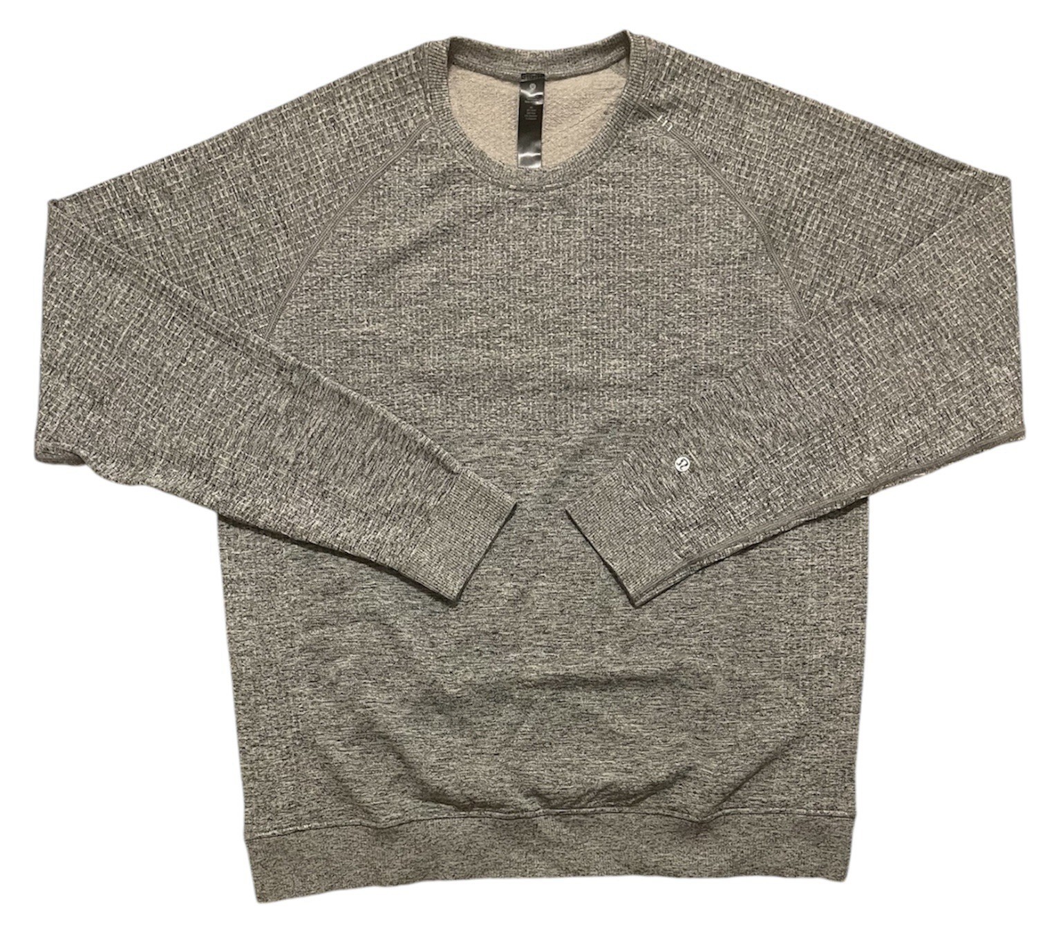 LULULEMON MEN’S ENGINEERED WARMTH LS CREW SIZE XL NEW M3CDES GREY MERINO WOOL gallery