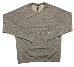 LULULEMON MEN’S ENGINEERED WARMTH LS CREW SIZE XL NEW M3CDES GREY MERINO WOOL