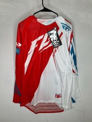 Fly Racing EVO 2.0 Switchback Jersey Mens Medium Red Long Sleeve Motocross MX