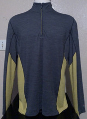 Smartwool Merino Sport 150 Men’s Size XL 1/4 Zip Gray Long Sleeve Pullover