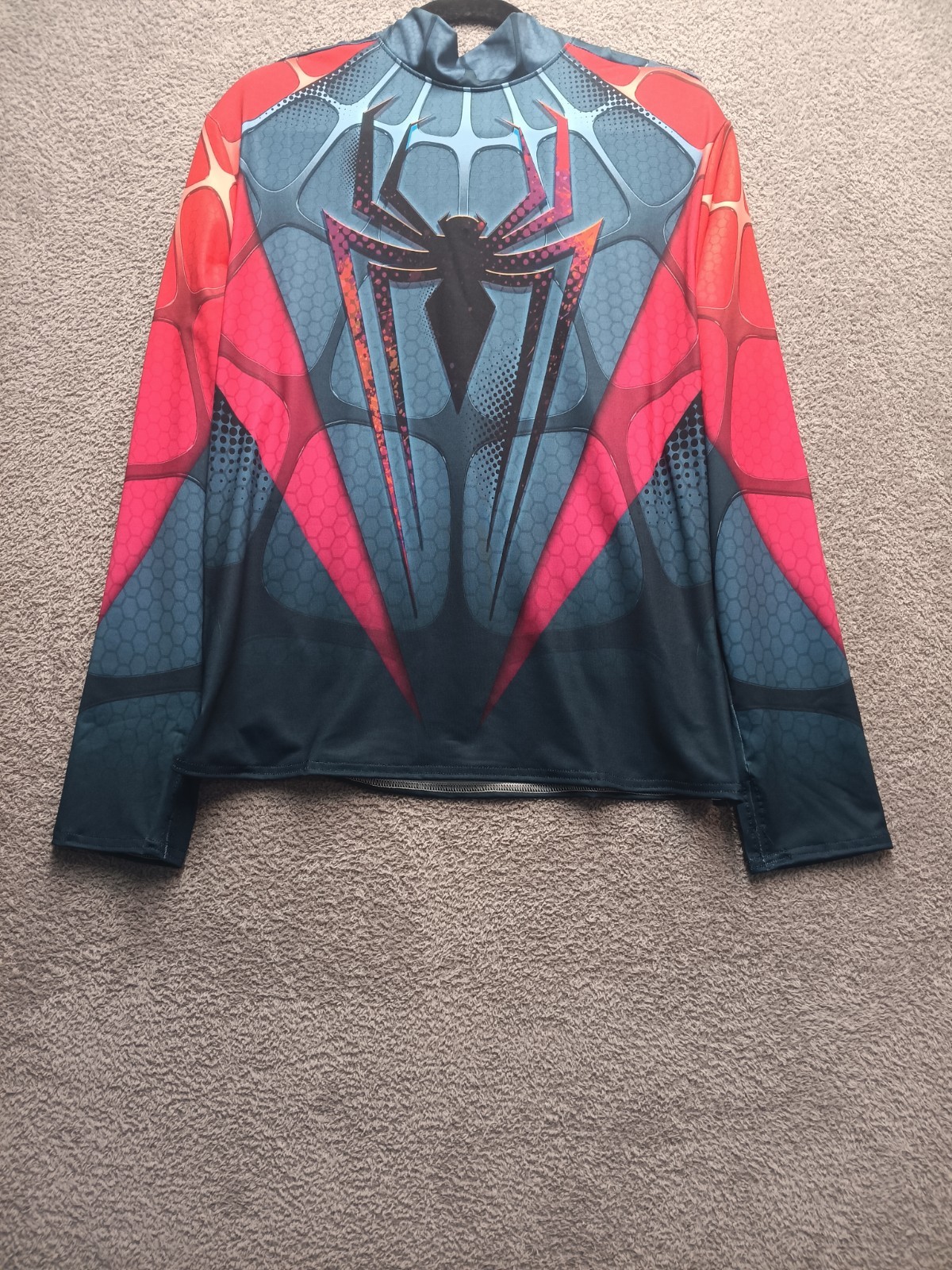 StylePLUS Spider Graphic Quarter-Zip Performance Top Men’s L Custom gallery