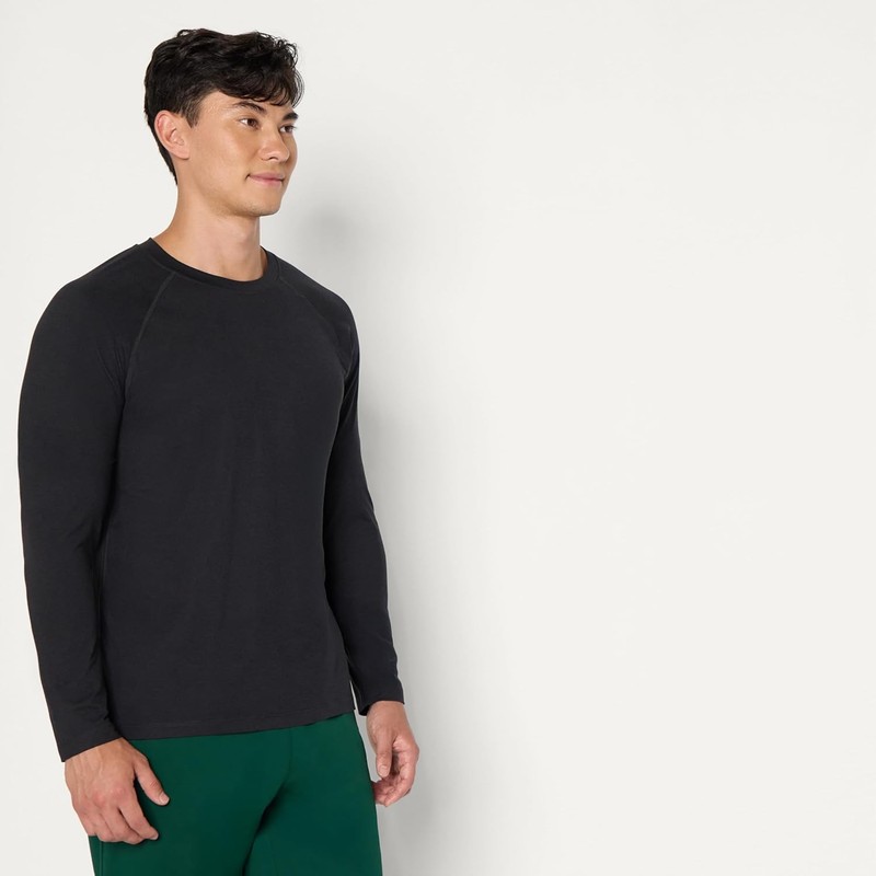 Men's Athletic Soft Performance Lightweight Long Sleeve Gym gallery