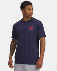 NWT MEN’S UNDER ARMOUR UA FREEDOM LEFT CHEST T-SHIRT.LARGE.BRAND NEW FOR 2025BB